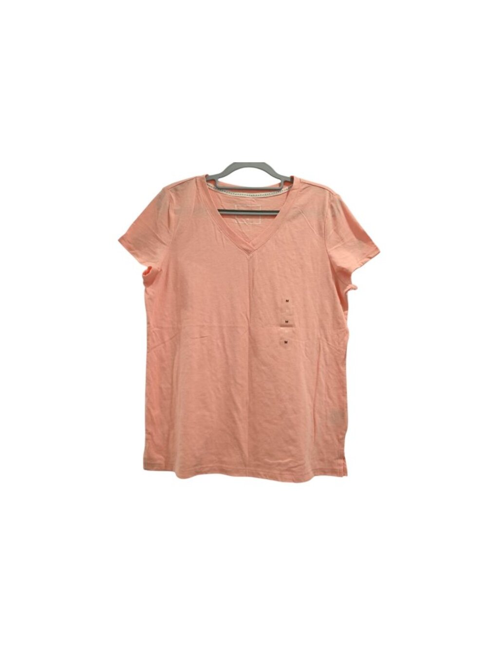 NWT Charter Club Short Sleeve Sleep Lounge Shirt Sz M Pink V Neck Nightwear